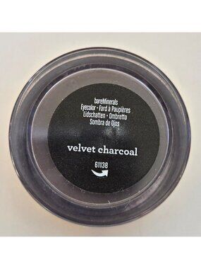 bareMinerals Eyeshadow Velvet Charcoal 0.28g NEW